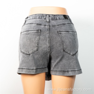 Wholesale Grey Denim Skirt